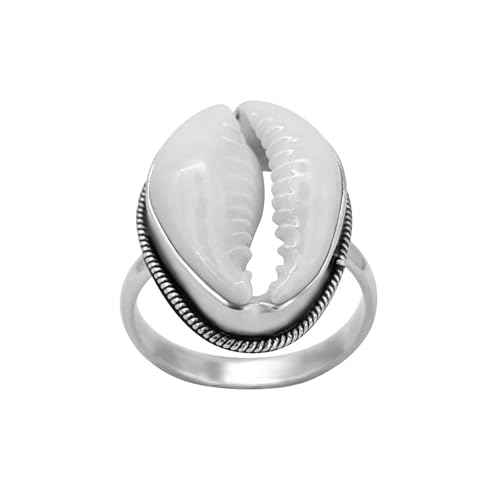 81stgeneration Ring Nat Rliche Kauri Muschel Gross Boho