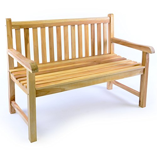 Divero 2 Sitzer Gartenbank Catania Aus Teak Holz