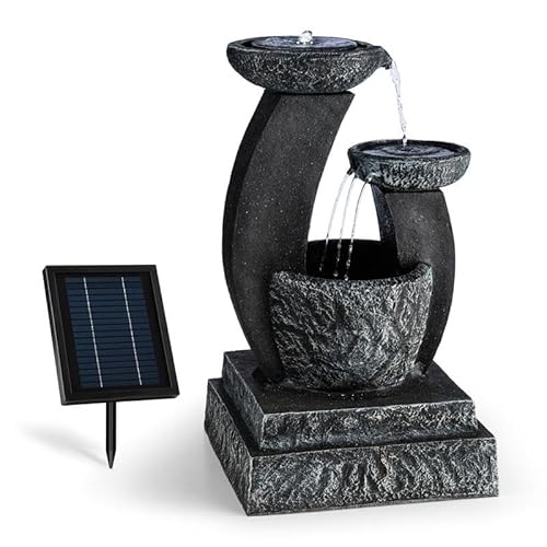 Blumfeldt Fantaghiro Zierbrunnen Mit Wasserspiel Gartenbrunnen 3 Ebenen